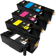 Compatible Dell C1660 Toner Cartridges BCYM Value Pack