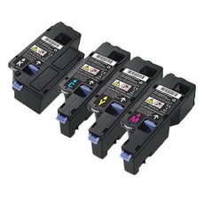 Compatible Dell E525 E525W Toner Cartridges BCYM  Value Pack