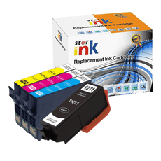 Compatible Epson 127 T127 Ink Cartridges BCYM Value Pack