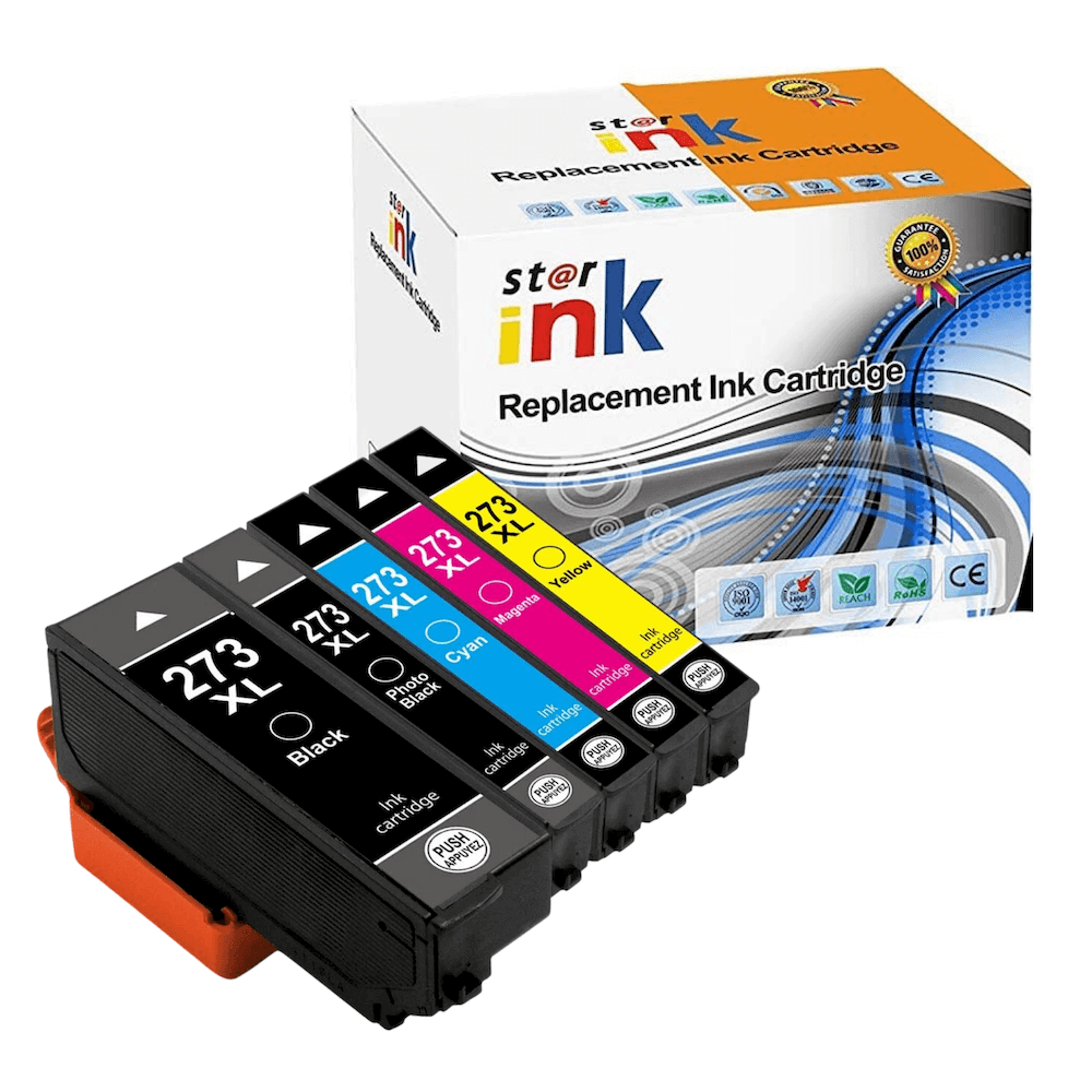 Compatible Epson 273 T273XL Ink Cartridges Value 5 Pack - TonerParts