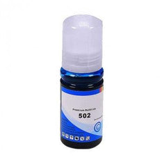 Compatible Epson 502 T502XL220 Premium Ink Bottle Cyan 70ml