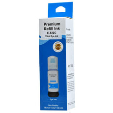 Compatible Epson 522 T522220 Premium Ink Bottle Cyan 65ml