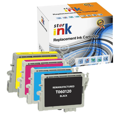 Compatible Epson 60 T060 Ink Cartridge BCYM Value Pack