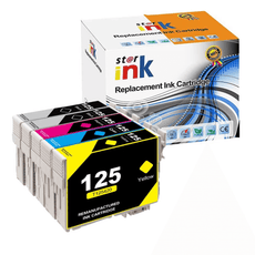 Compatible Epson T125 Ink Cartridges BCYM Value 5 Pack