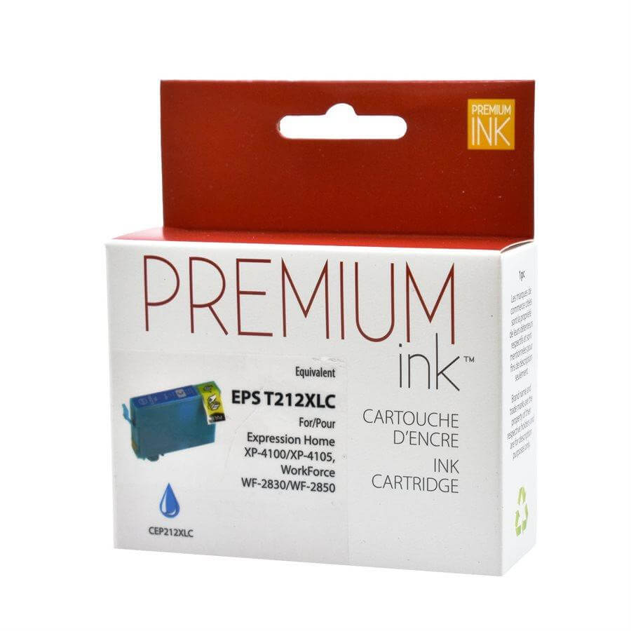 Compatible Epson T212XL220 T212XL Premium Ink Cartridge Cyan - TonerParts