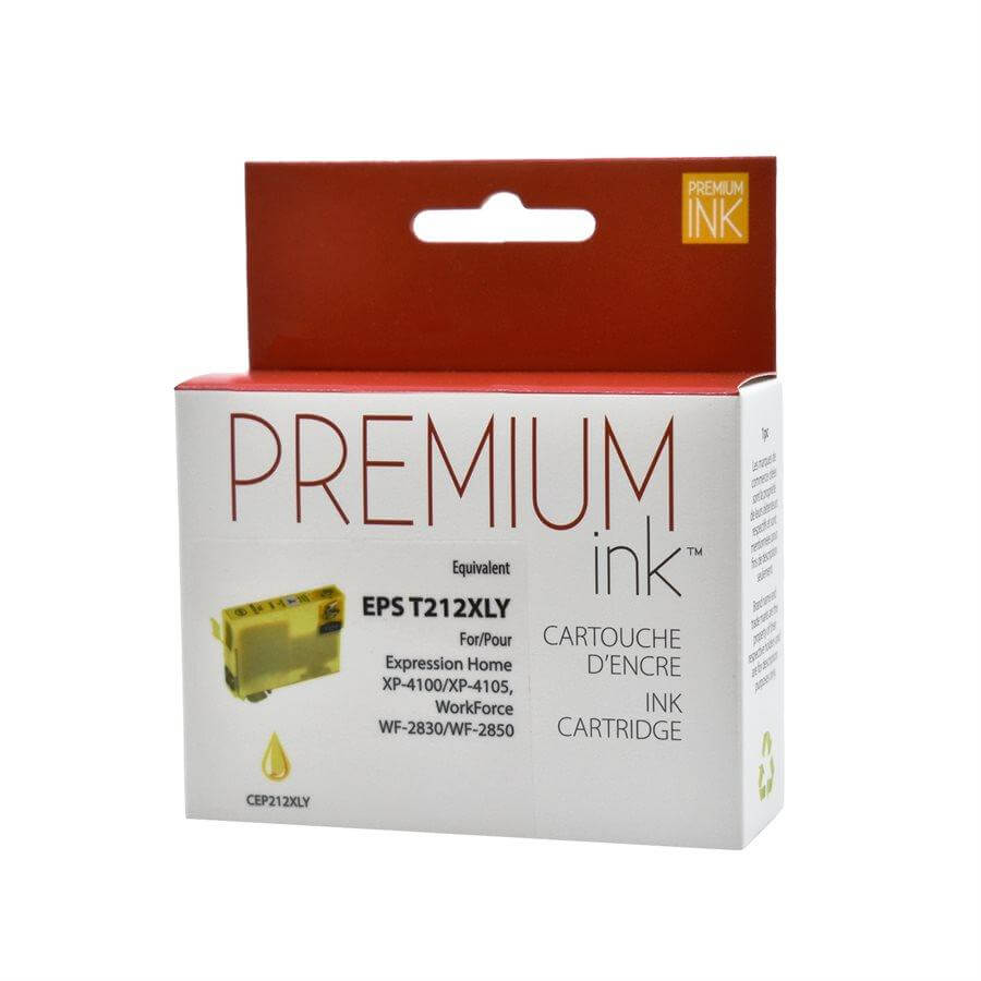 Compatible Epson T212XL420 T212XL Premium Ink Cartridge Yellow - TonerParts
