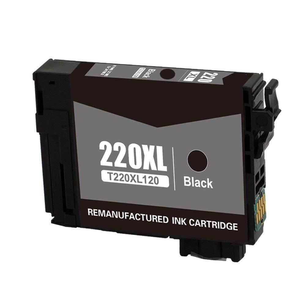 Compatible Epson T220XL120 Ink Cartridge Black 500 Pages