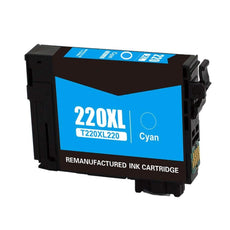 Compatible Epson T220XL220 Ink Cartridge Cyan 500 Pages