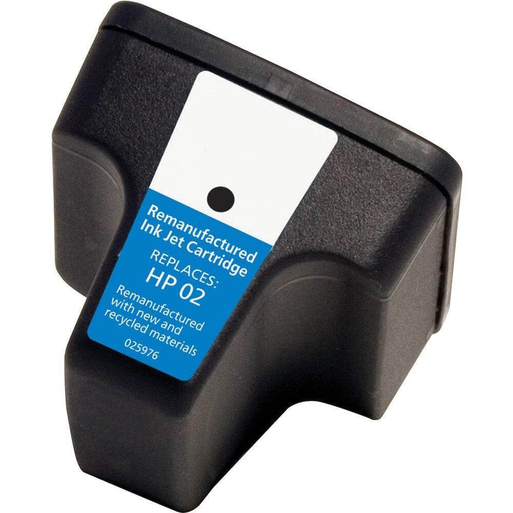 Compatible HP 02 C8721WN Ink Cartridge Black 660 Pages - TonerParts