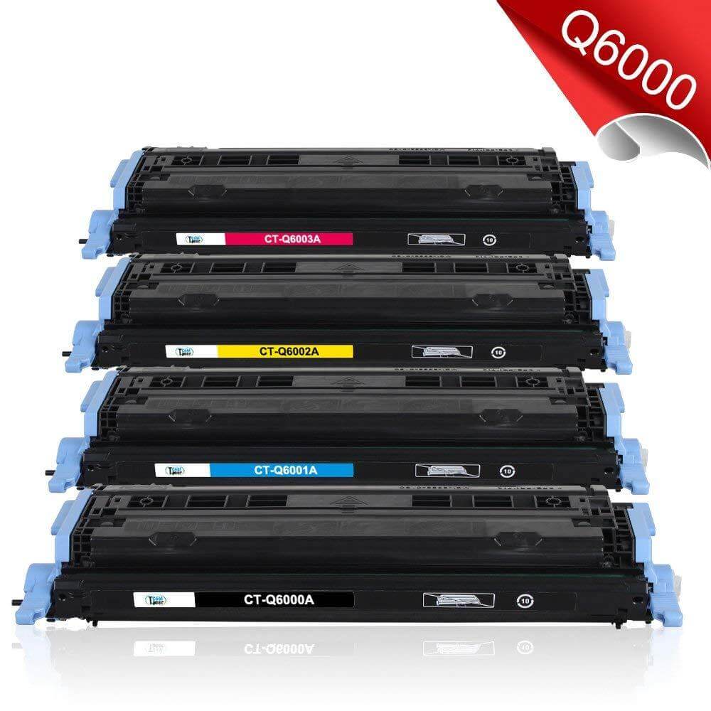 Compatible HP 124A Toner Cartridges BCYM Value Pack - TonerParts