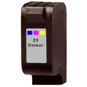 Compatible HP 23 C1823A C1823D Ink Cartridge Tri-Color 690 Pages - TonerParts