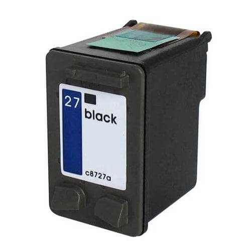 Compatible HP 27 C8727A C8727AN Ink Cartridge Black 220 Pages - TonerParts