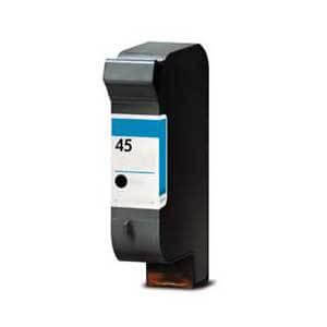 Compatible HP 45 51645A Ink Cartridge Black 830 Pages - TonerParts