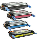 Compatible HP 642A Toner Cartridges BCYM Value Pack