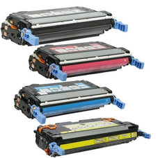 Compatible HP 642A Toner Cartridges BCYM Value Pack