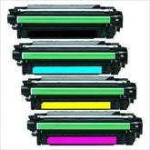 Compatible HP 650A Toner Cartridges BCYM Value Pack