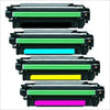 Compatible HP 650A Toner Cartridges BCYM Value Pack