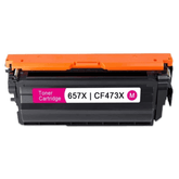 Compatible HP 657X CF473X Toner Cartridge Magenta 23K
