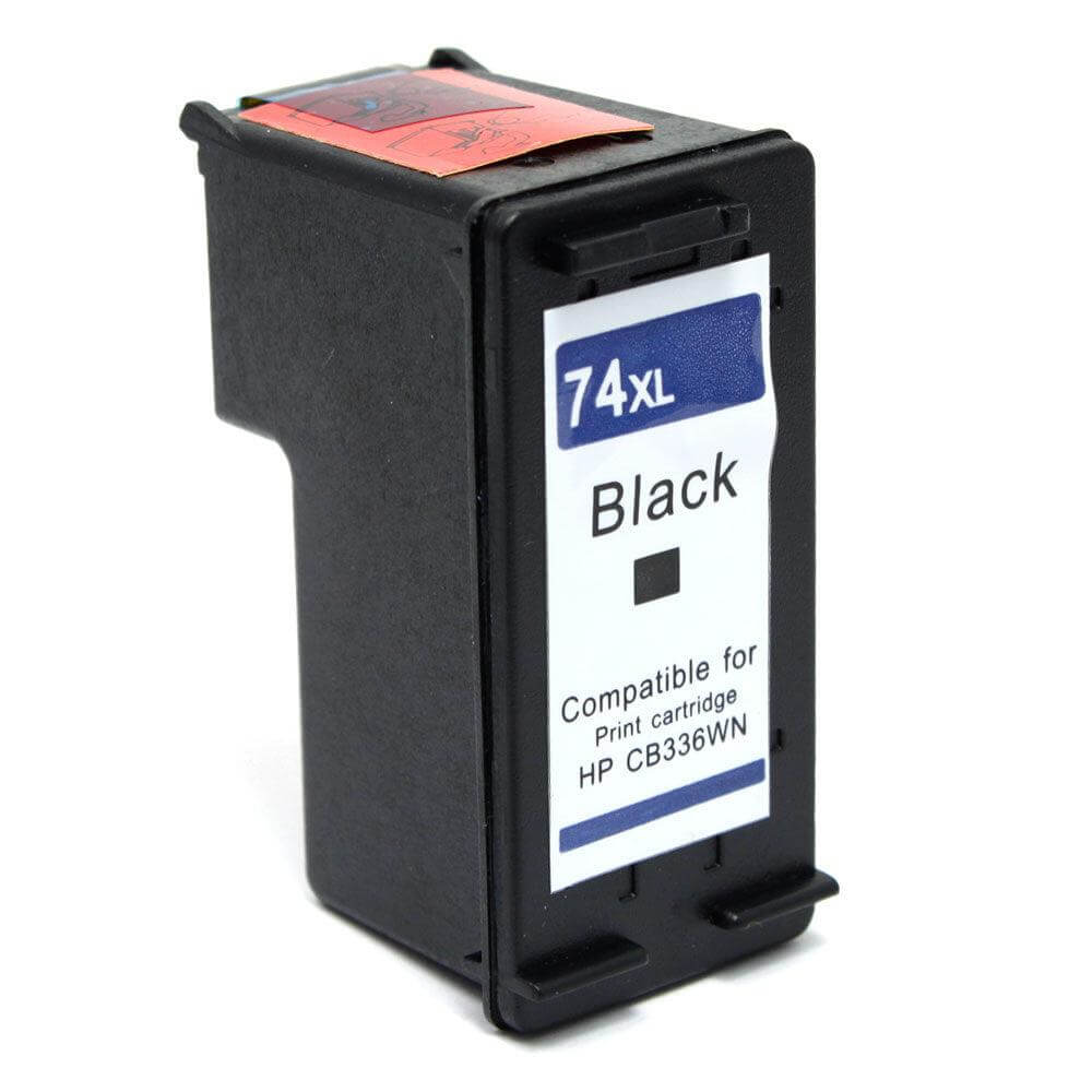Compatible HP 74XL CB336WN Ink Cartridge Black 750 Pages - TonerParts