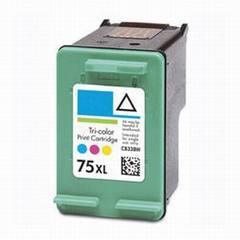 Compatible HP 75XL CB338WN Ink Cartridge Tri-Color 520 Pages - TonerParts