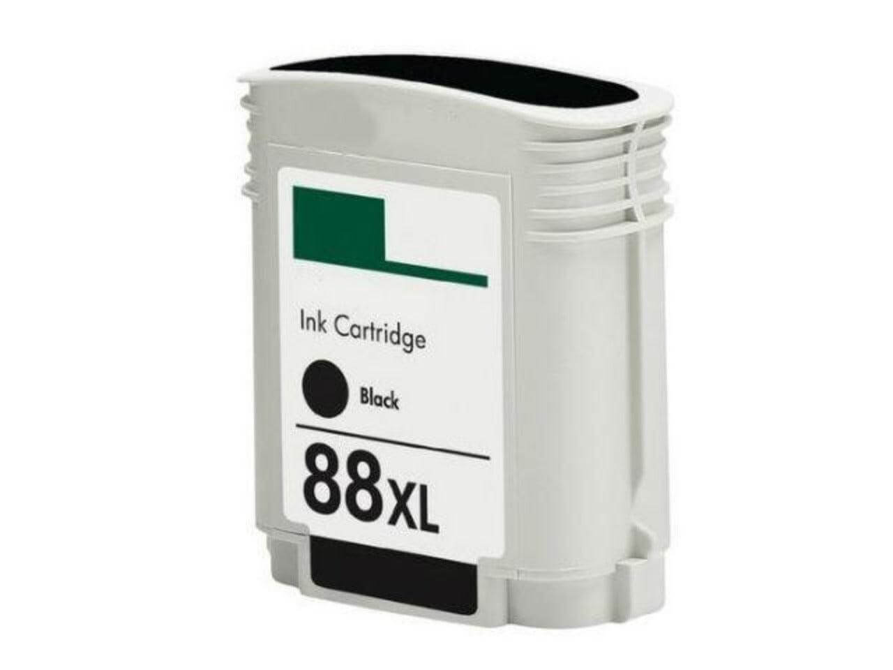 Compatible HP 88XL C9396AN C9385AN Ink Cartridge Black 2.4K - TonerParts