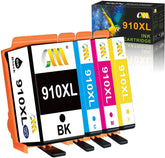 Compatible HP 910XL Ink Cartridges BCYM High Yield Value Pack