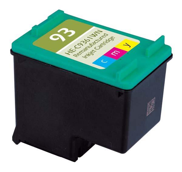 Compatible HP 93 C9361WN Ink Cartridge Tri-Color 410 Pages - TonerParts
