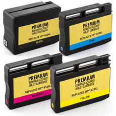Compatible HP 932XL 933XL Ink Cartridges BCYM Value Pack 1K