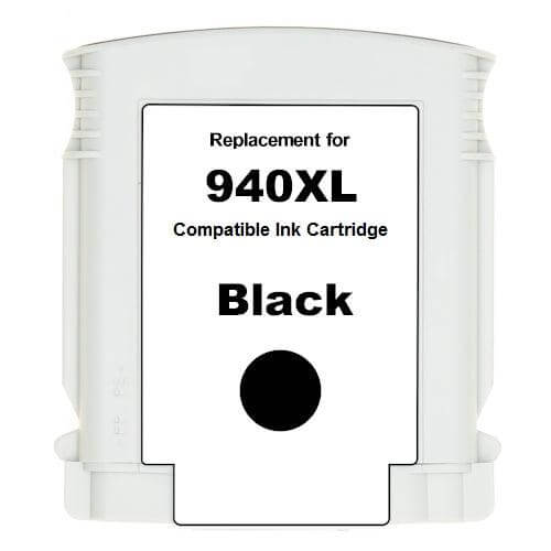 Compatible HP 940XL C4906AN Ink Cartridge Black 2.2K - TonerParts