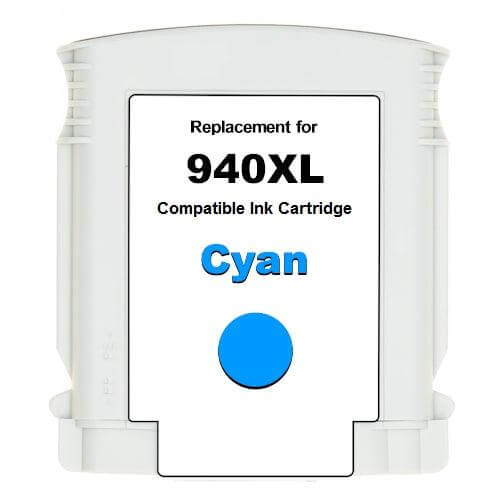 Compatible HP 940XL C4907AN Ink Cartridge Cyan 1.4K - TonerParts