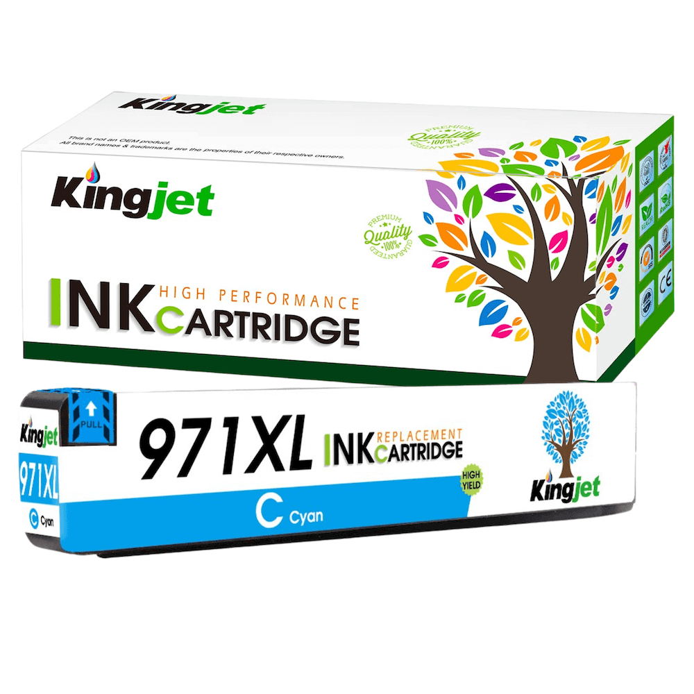Compatible HP 971XL CN622AM Ink Cartridge Cyan 6.6K - TonerParts