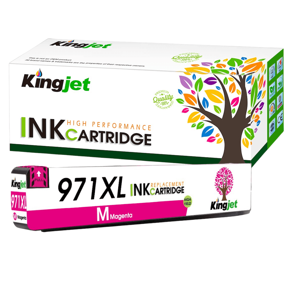 Compatible HP 971XL CN623AM Ink Cartridge Magenta 6.6K - TonerParts