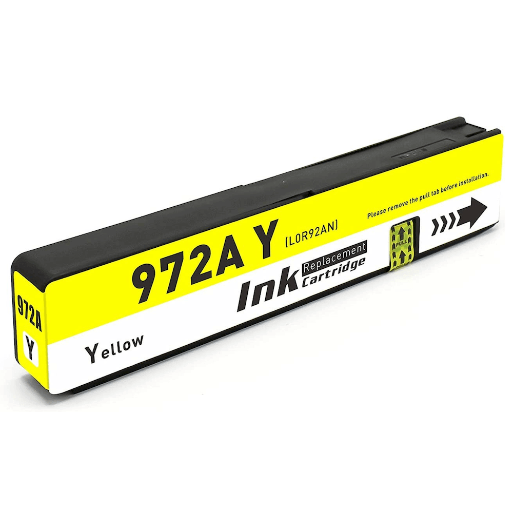 Compatible HP 972A L0R92AN Ink Cartridge Yellow 3K - TonerParts