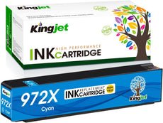 Compatible HP 972X L0R98AN Ink Cartridge Cyan 7K