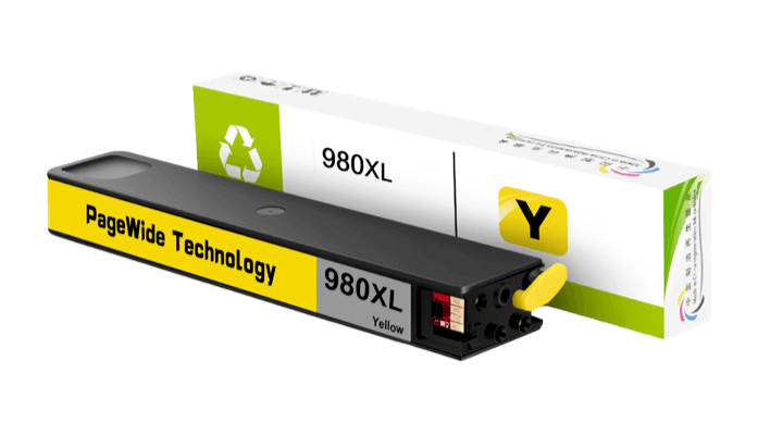 Compatible HP 980 D8J09A Ink Cartridge Yellow 6.6K - TonerParts