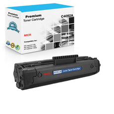 Compatible HP C4092A 92A MICR Toner Cartridge Black 2.5K