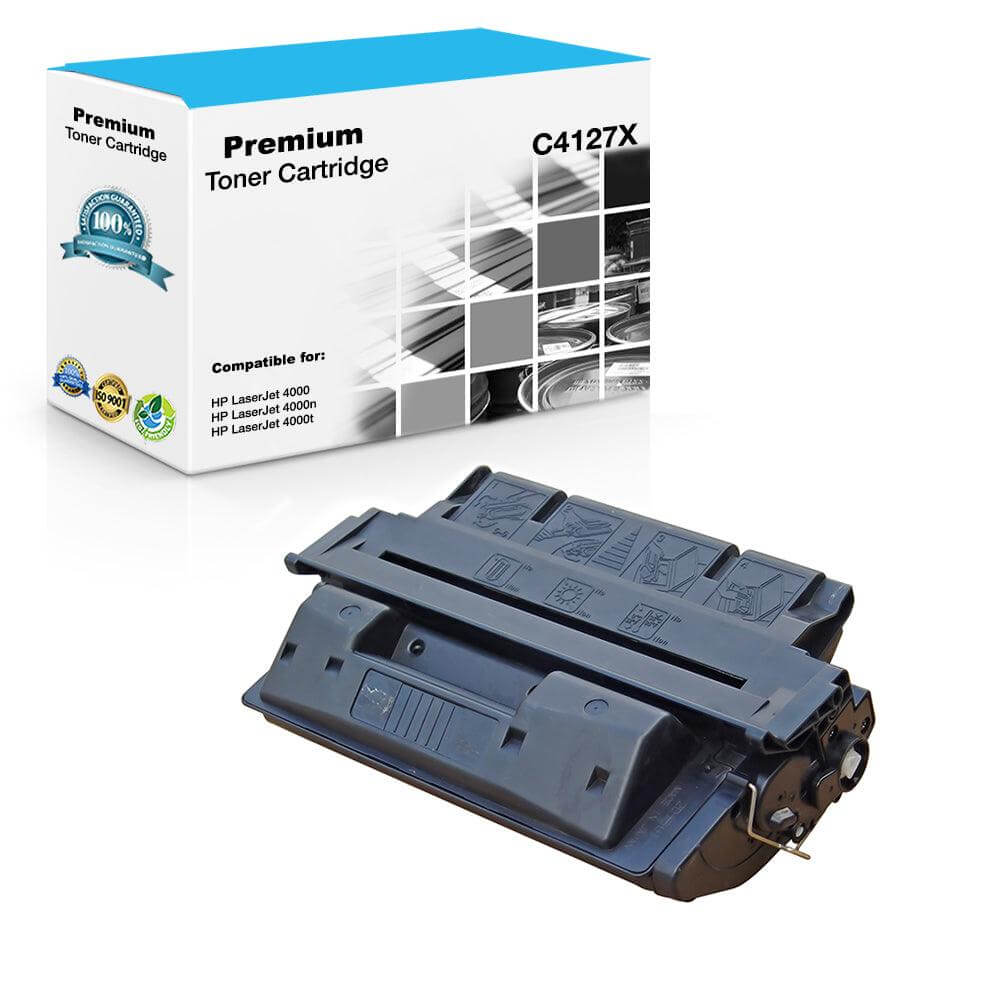 Compatible HP C4127X 27X Toner Cartridge Black 10K - TonerParts