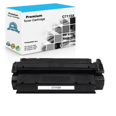 Compatible HP C7115X 15X Toner Cartridge Black 3.5K