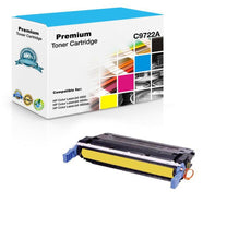 Compatible HP C9722A 641A Toner Cartridge Yellow 8K