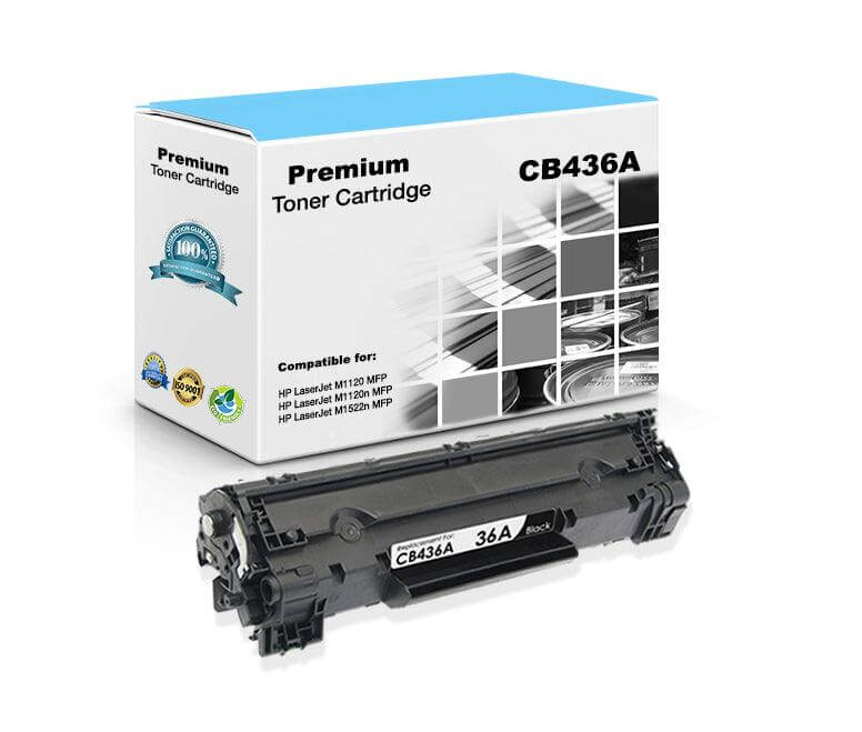 Compatible HP CB436A 36A Toner Cartridge Black 2K - TonerParts