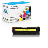 Compatible HP CC532A 304A Toner Cartridge Yellow 2.8K
