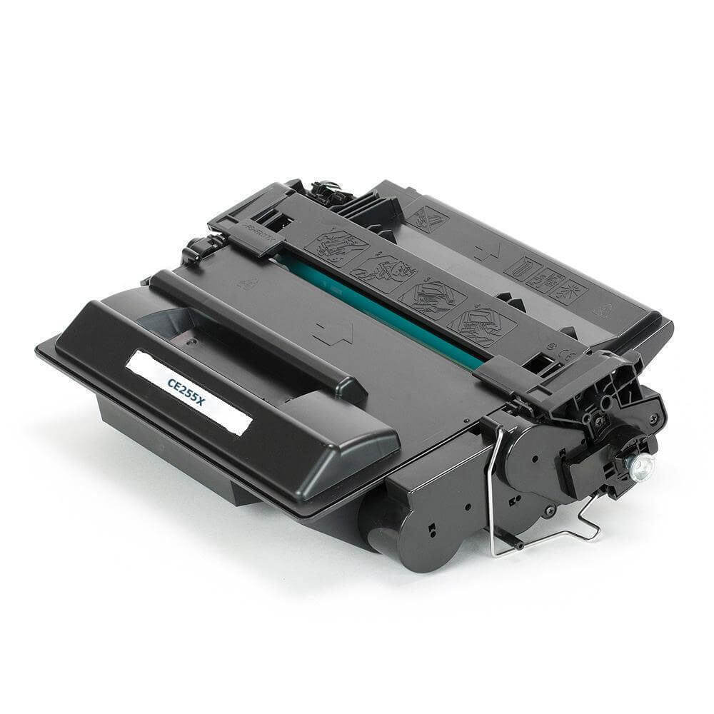 Compatible HP CE255X 55X Toner Cartridge Black 12.5K - TonerParts