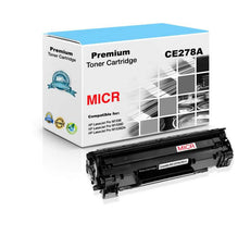 Compatible HP CE278A 78A MICR Toner Cartridge Black 2.1K