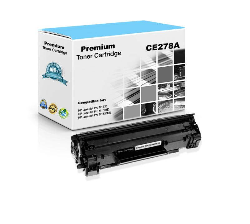 Compatible HP CE278A 78A Toner Cartridge Black 2.1K - TonerParts