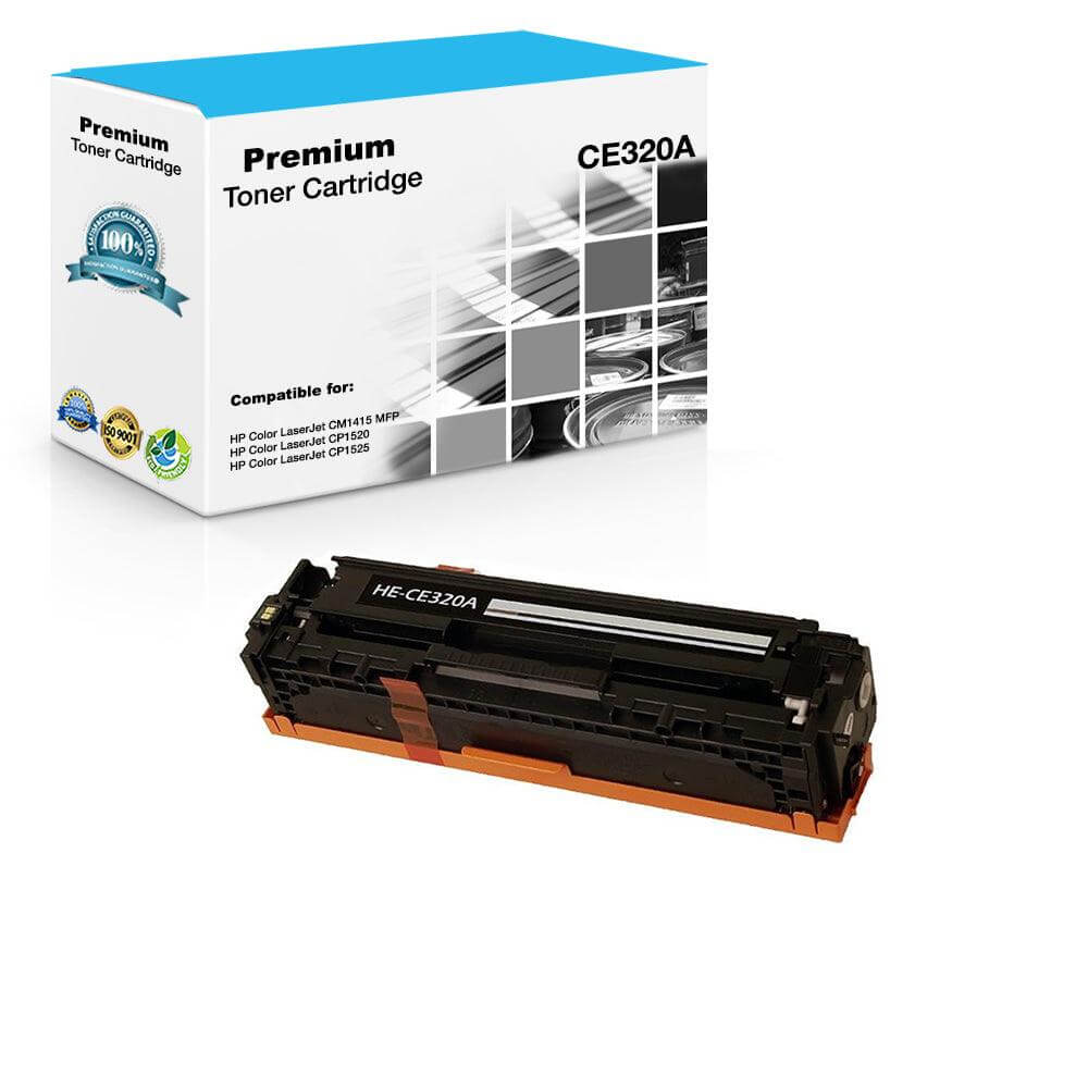 Compatible HP CE320A 128A Toner Cartridge Black 2K