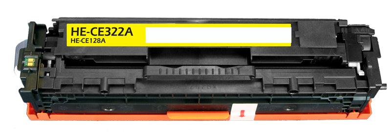 Compatible HP CE322A 128A Toner Cartridge Yellow 1.5K - TonerParts