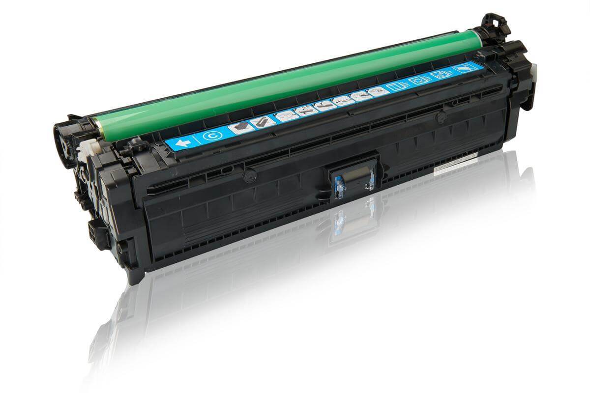 Compatible HP CE341A 651A Toner Cartridge Cyan 16K - TonerParts