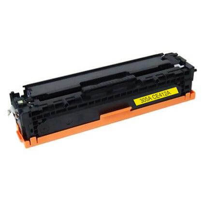Compatible HP CE412A 305A Toner Cartridge Yellow 2.6K - TonerParts