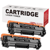 Compatible HP CF248A 48A Toner Cartridge 2 Pack Black 1K