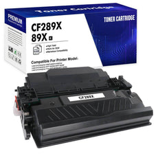 Compatible HP CF289X 89X Toner Cartridge Black High Yield 10K With Chip